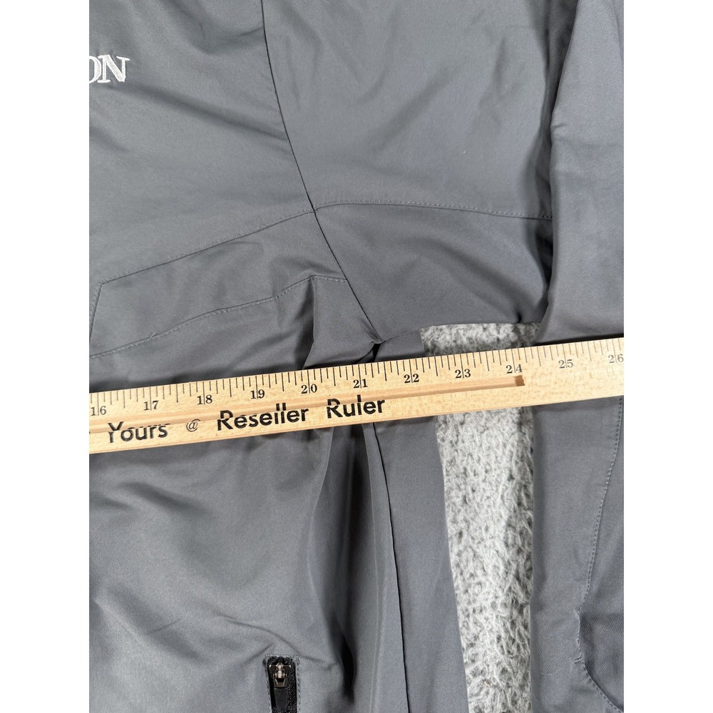 Nike Seton Jacket Mens Large Gray Quarter Zip Windbreaker NCAA Baseball Pullover - Picture 10 of 15